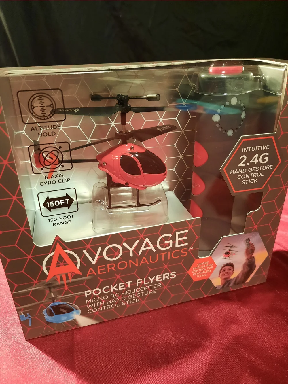 Voyage Aeronautics Pocket Flyers Micro RC Helicopter 2.4G Indoor Outdoor Use